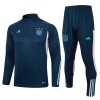 Sudadera De Entrenamiento Trajes AFC Ajax Quarter Zip 23-24 Azul - Hombre